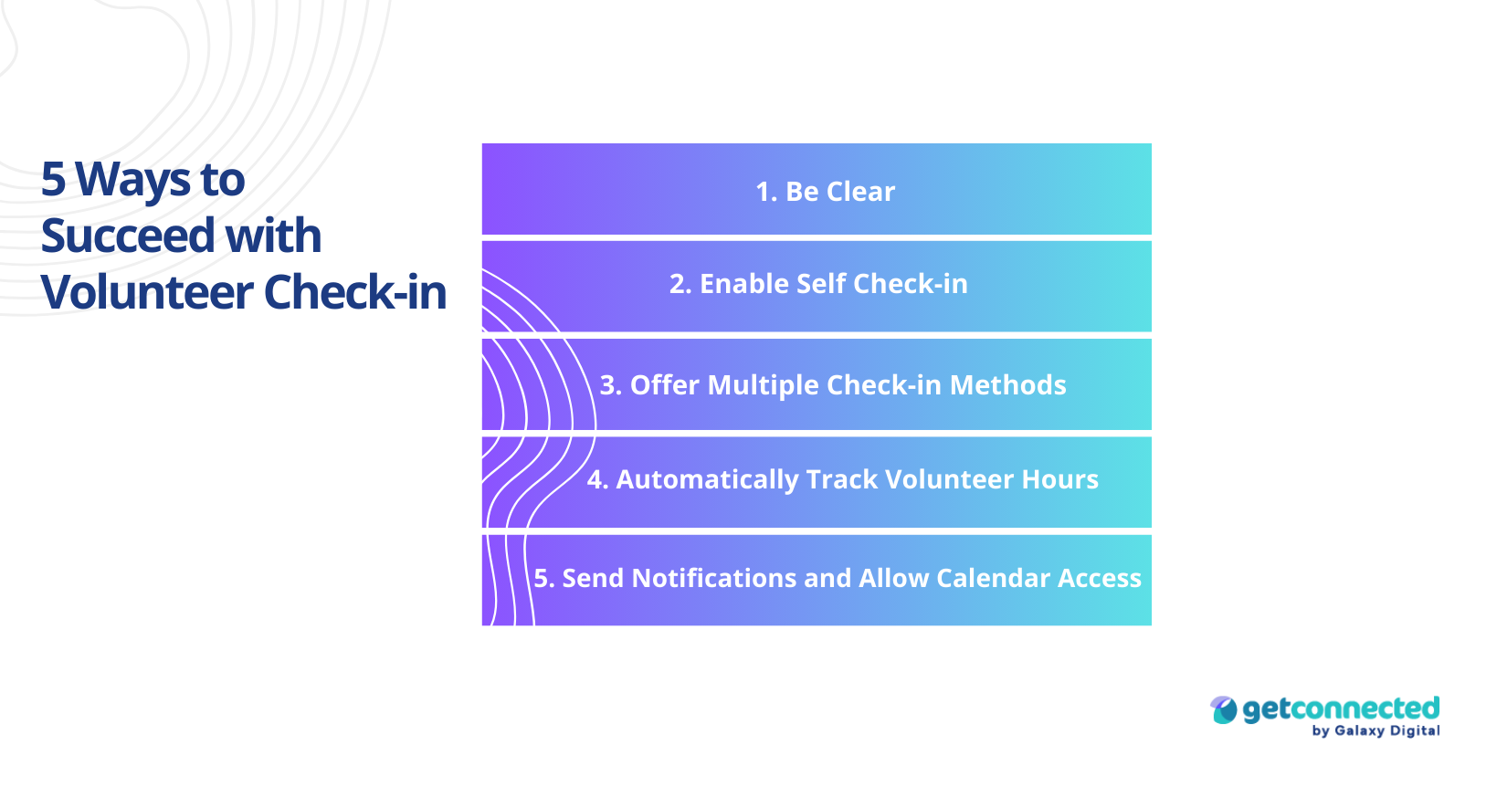 5 ways to succeed with volunteer check-in