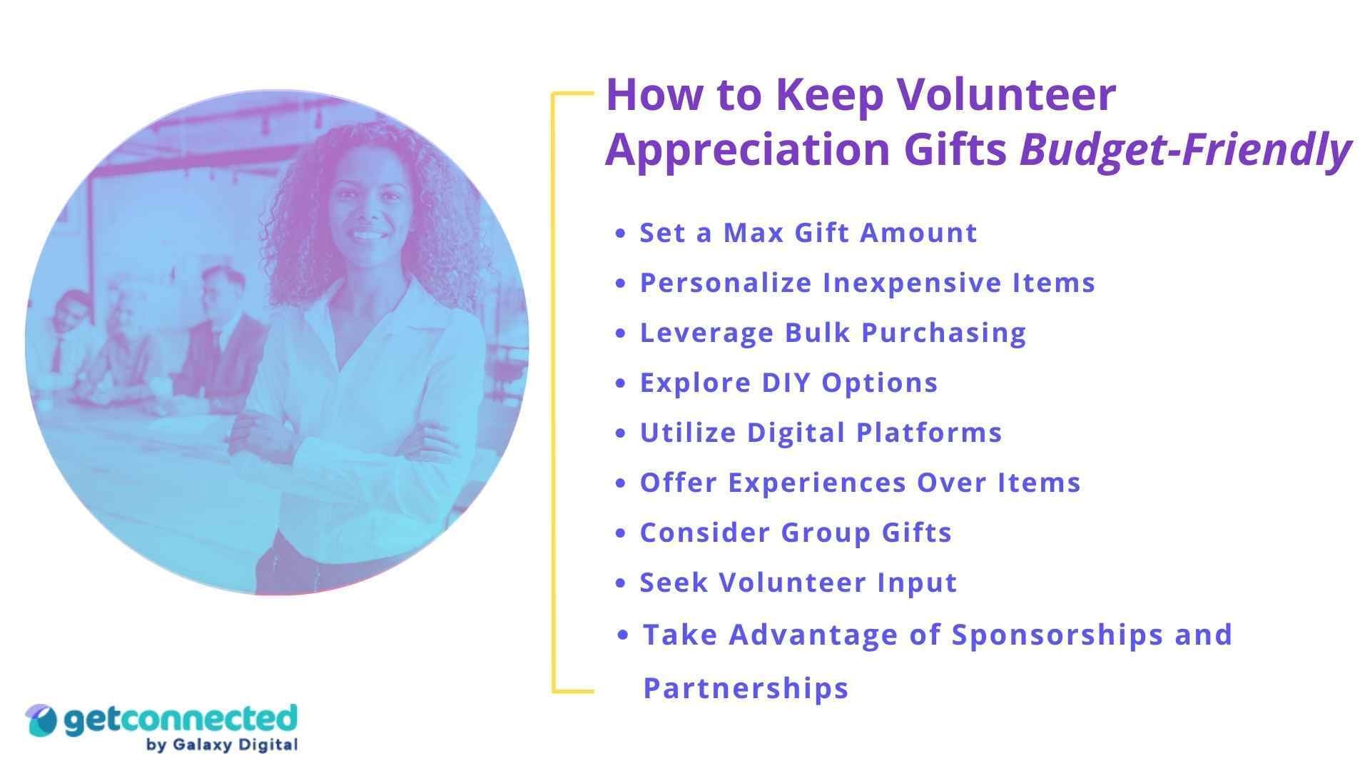 How to keep volunteer appreciation gifts budget-friendly