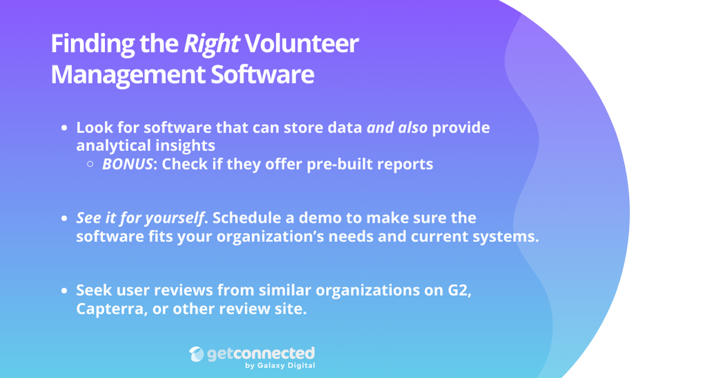 Finding the Right Volunteer Management Software