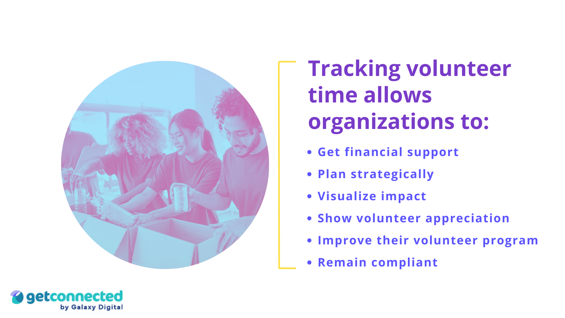 Benefits of tracking volunteer time