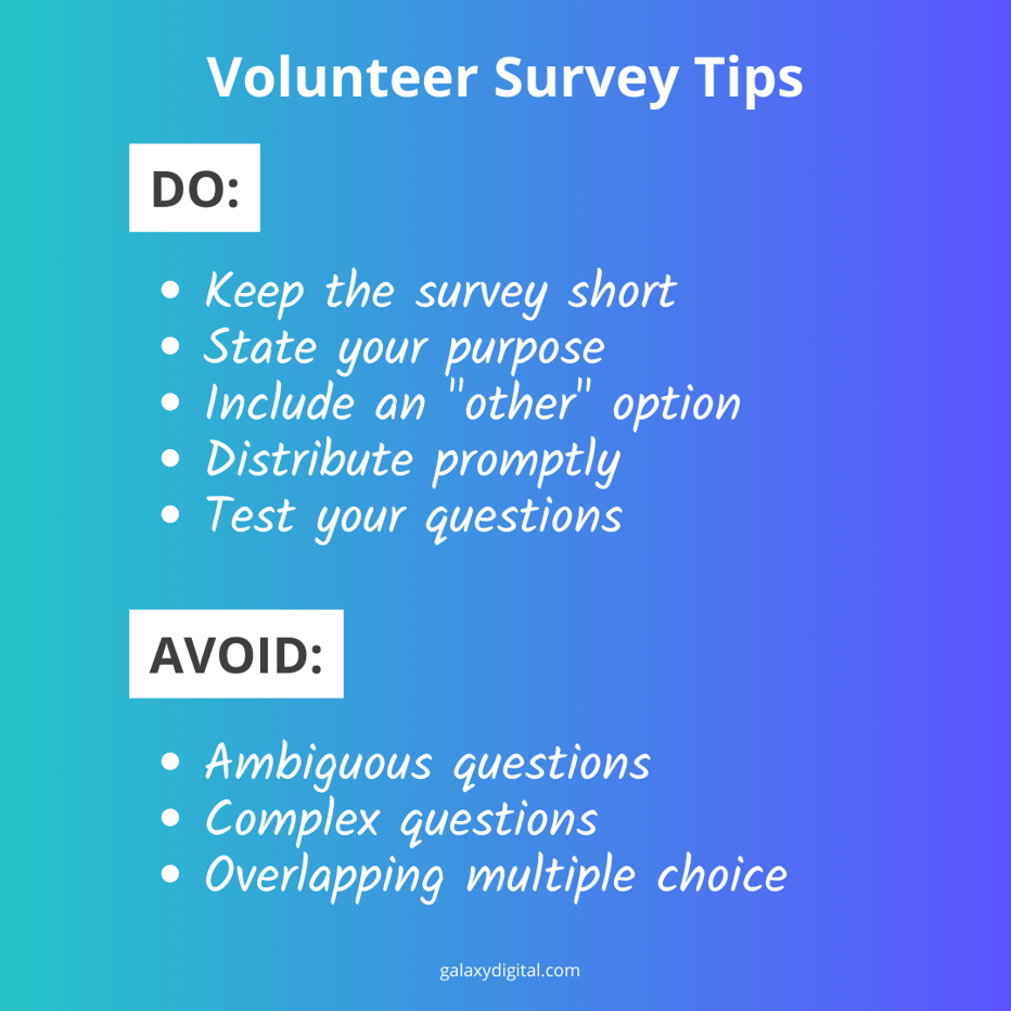 Volunteer Surveys: The Best Questions to Ask [Free Templates!]